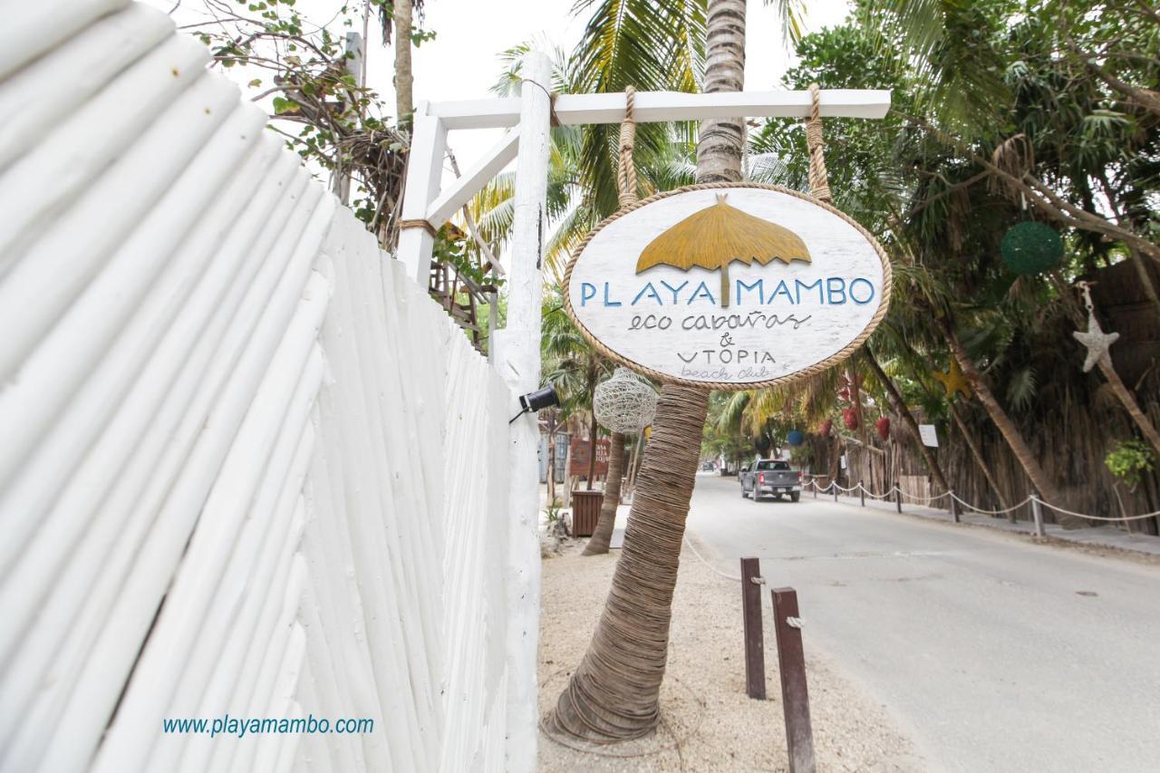 Playa Mambo Eco Cabanas Hotel ตูลุม ภายนอก รูปภาพ